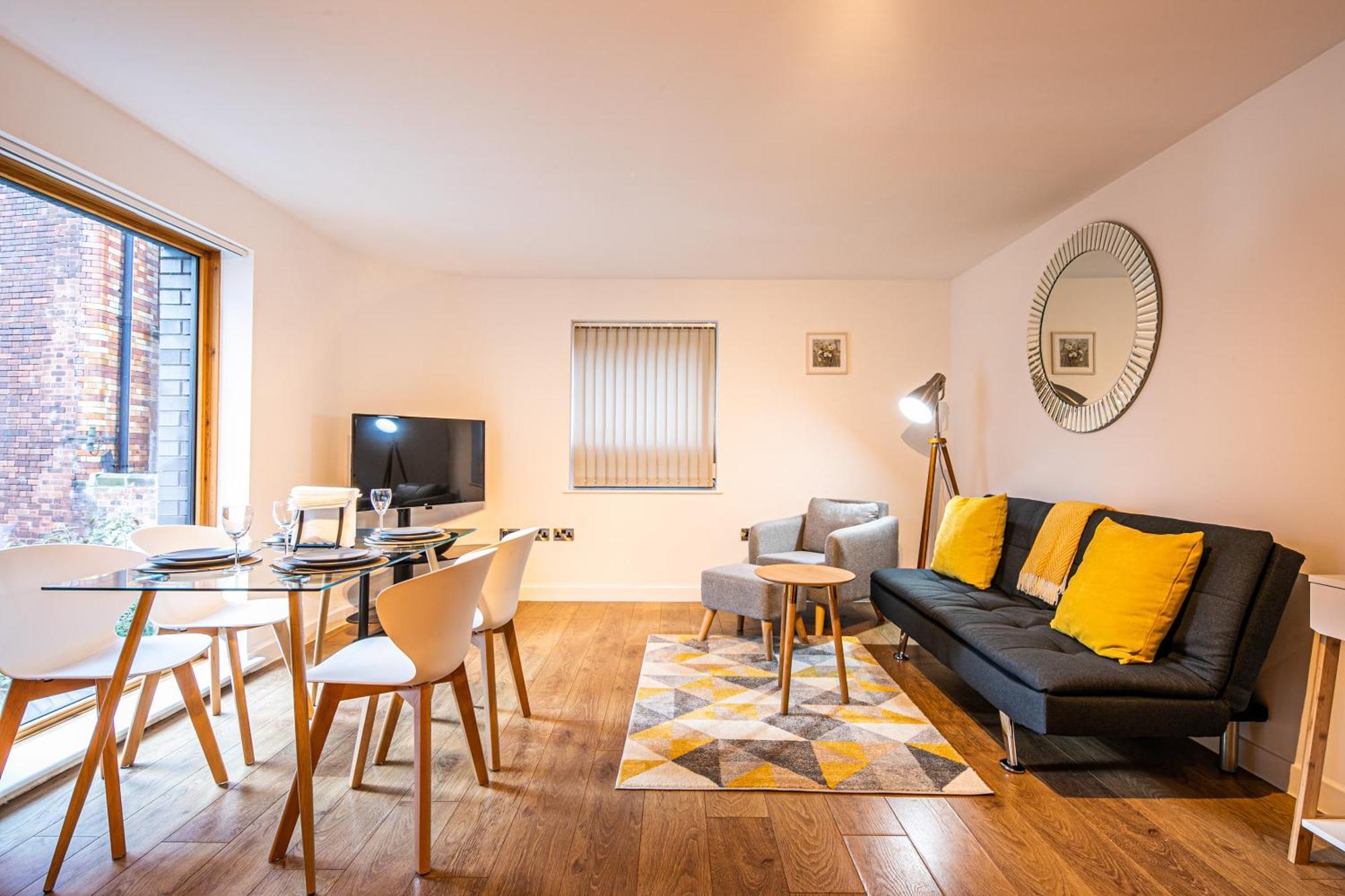 Stylish 2 Bed Apt 18 - City Centre, Free Parking, Espresso Machine & Netflix - Hosted By Stay Host Save Шефилд Экстерьер фото